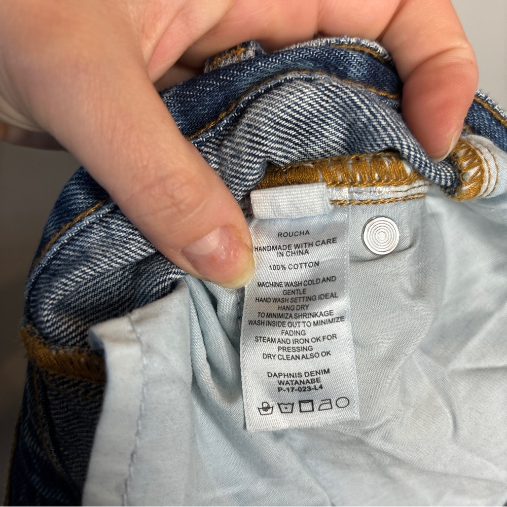ROUCHA Daphnis Denim Baggy Barrel Jeans - Picture 10 of 11